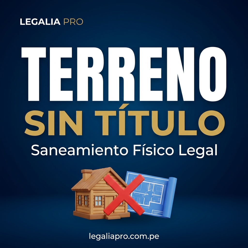 Legalizar terreno sin titulo en Trujillo