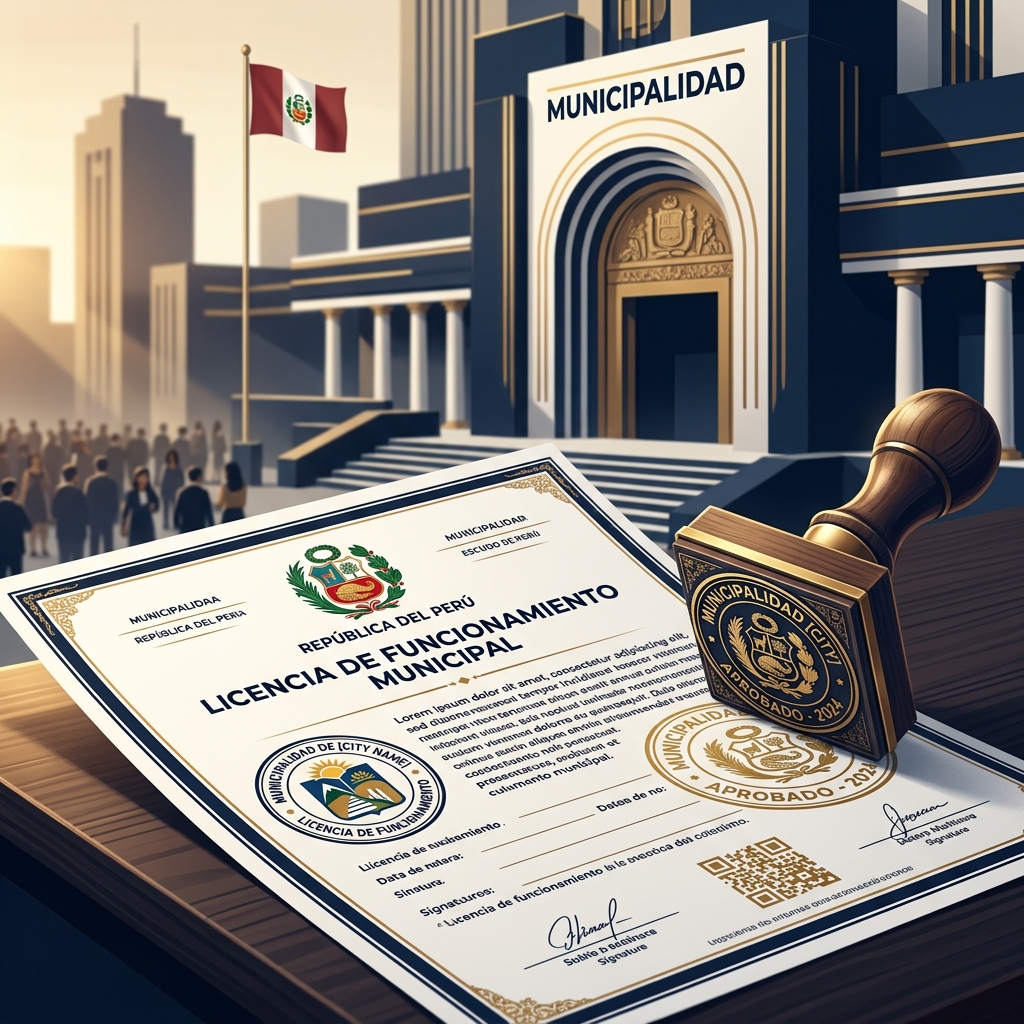 Licencia de funcionamiento municipal en Per� � LegaliaPro abogados administrativos