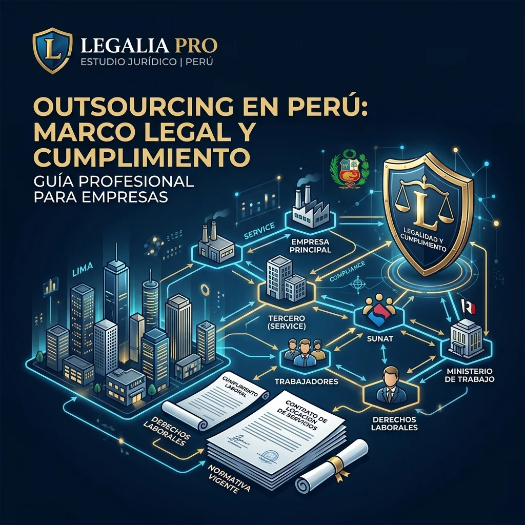 Responsabilidad solidaria laboral en Perú - empresa principal y contratista